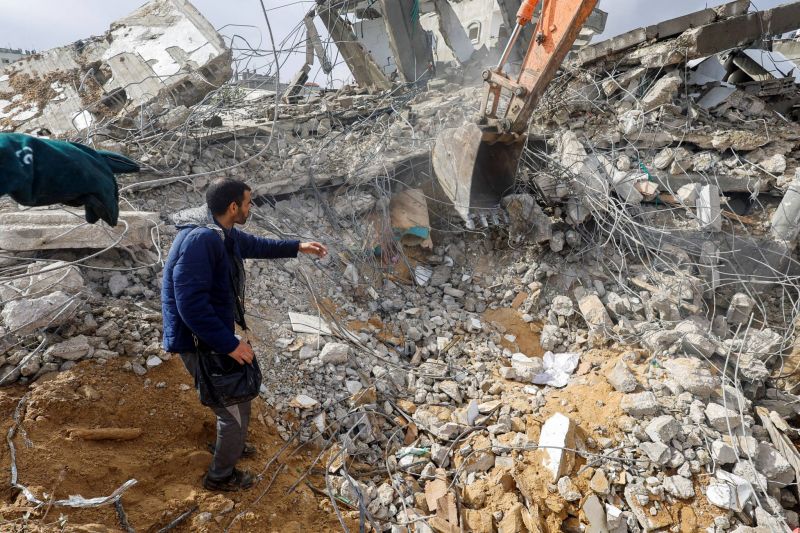 À Gaza, près de 60 % des bâtiments endommagés ou détruits