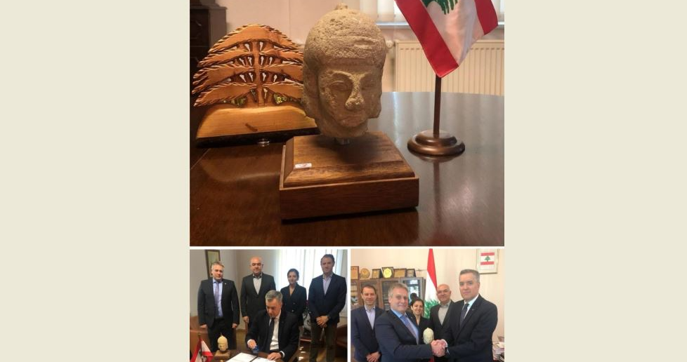 L'Allemagne restitue au Liban une sculpture du dieu phénicien Echmoun