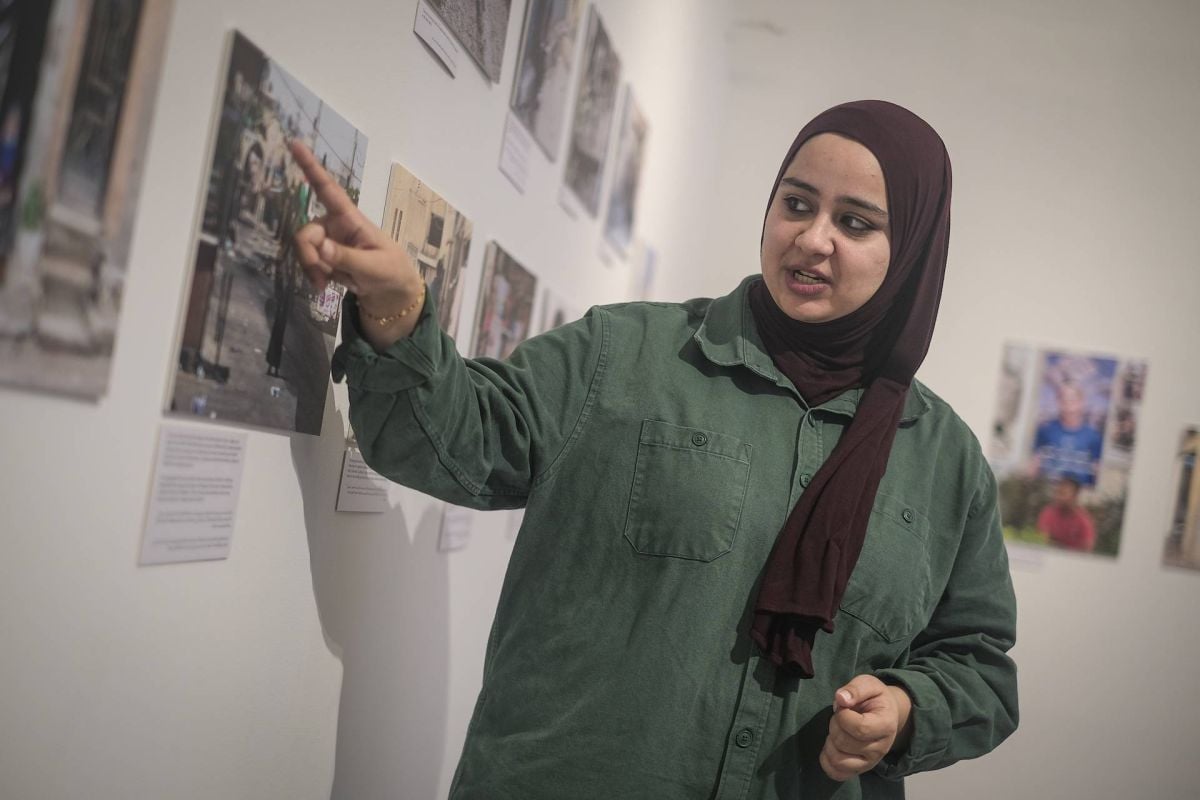 Palestinian journalist showcases fragility, steadfastness of life under occupation