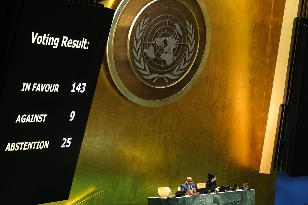 Le Liban salue le vote à l'ONU en faveur d'une adhésion des Palestiniens Le Liban salue le vote à l'ONU en faveur d'une adhésion des Palestiniens