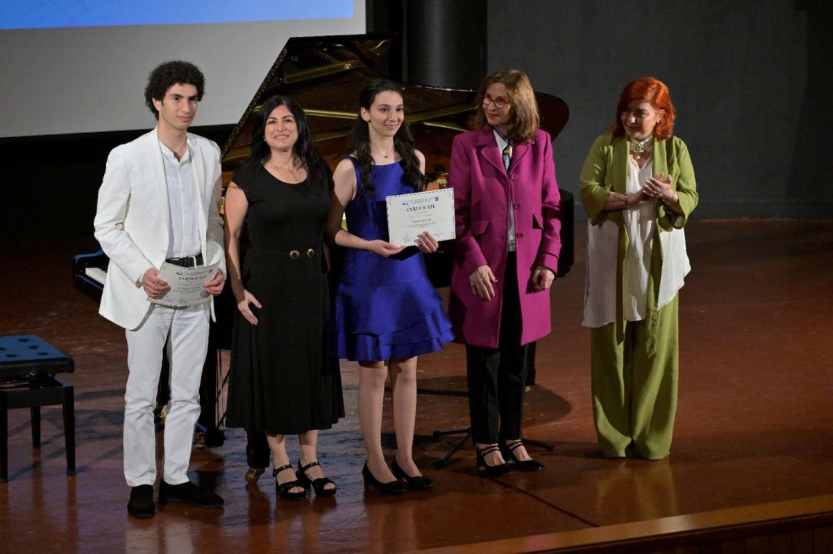 Les lauréats du concours de piano Margot Babikian