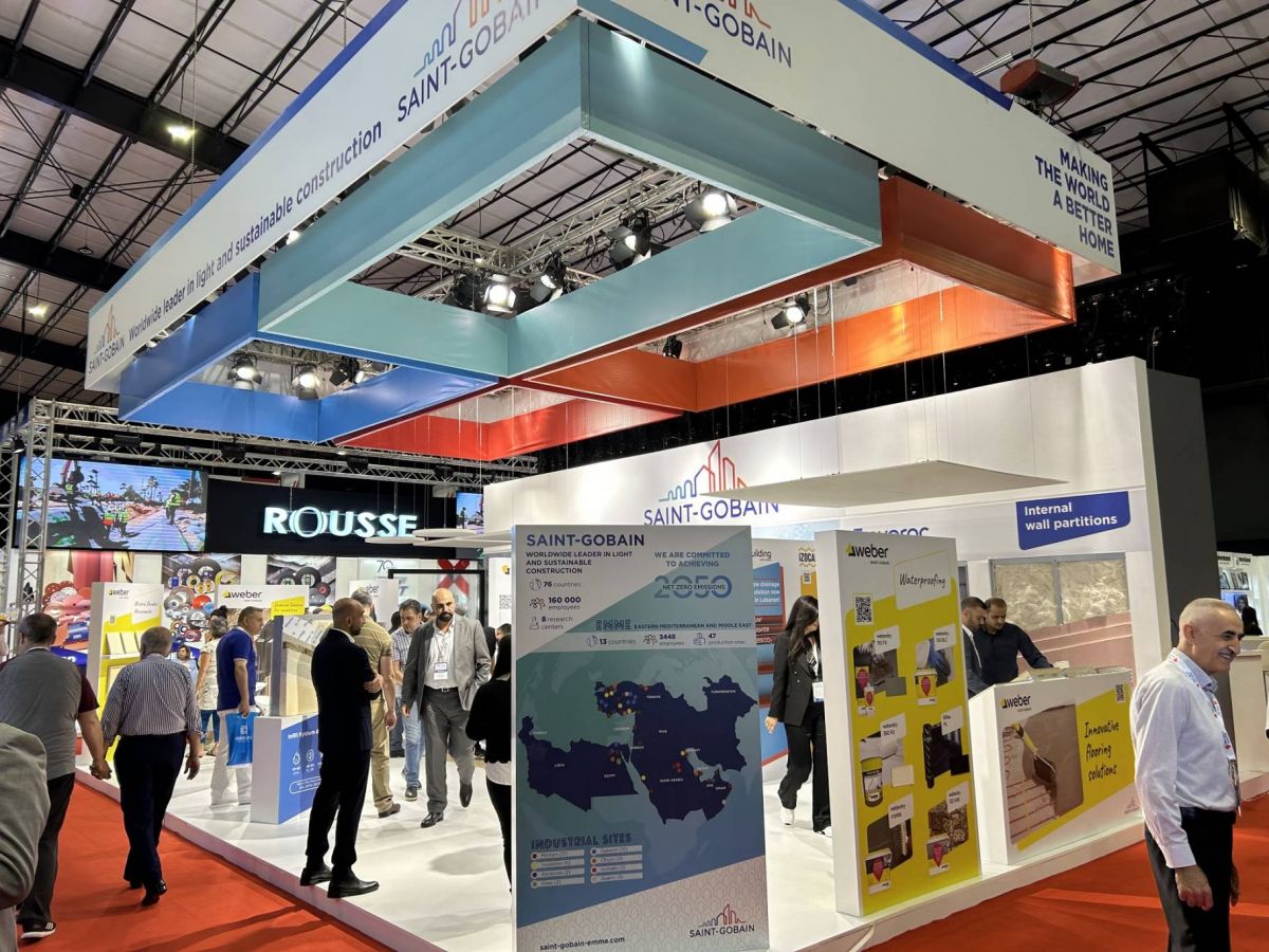 Les entreprises de Saint-Gobain offrent un grand spectacle au Salon Project Lebanon