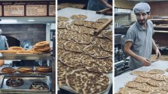 Armenian Lahmajoun at Ghazar Bakery in Bourj Hammoud, Beirut, 10 May, 2024 (Photo: Olivia Le Poidevin/L'Orient Today)