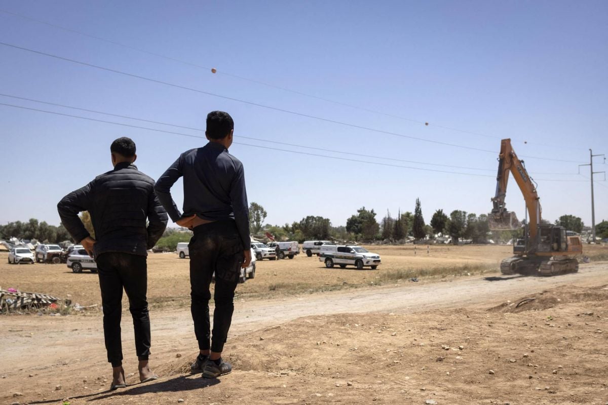 Israel destroys dozens of Bedouin homes in Negev desert