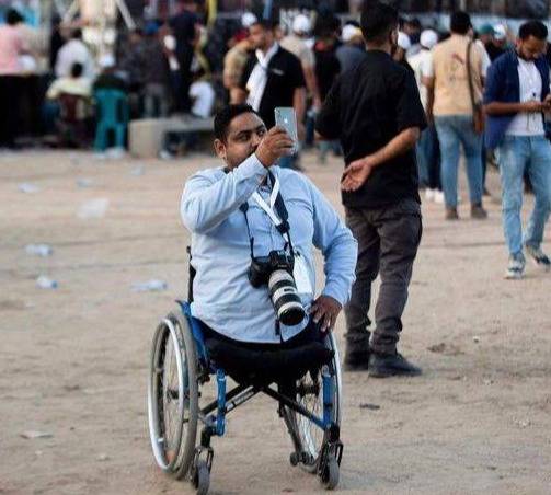 'I will remain here as a thorn in Israel's throat,' says photojournalist in Gaza 'I will remain here as a thorn in Israel's throat,' says photojournalist in Gaza