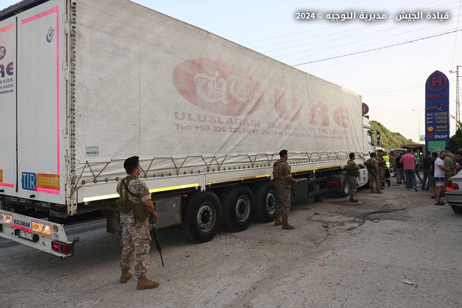 Camions d’armes à Batroun et Tripoli : « très mauvais signe » pour le Liban Camions d’armes à Batroun et Tripoli : « très mauvais signe » pour le Liban
