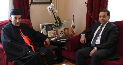 Le patriarche Raï reçoit le gouverneur p.i. de la Banque du Liban