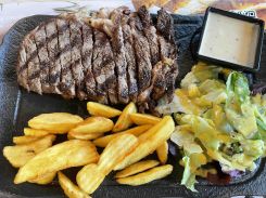 Ribeye Wagyu at Carneo restaurant (Photo: Cordon Courtine/L'Orient Today, 2024)