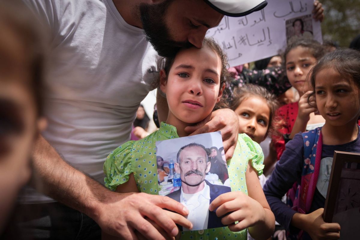 Lebanese migrants imprisoned in Cyprus: Families protest outside the Cypriot embassy Lebanese migrants imprisoned in Cyprus: Families protest outside the Cypriot embassy