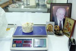 Le souvenir très présent de Hanna Mitri Moussa. Photo Michèle Aoun