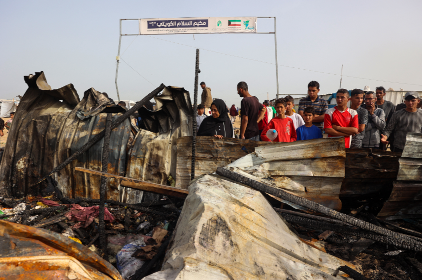 Israel investigating cause of blaze that followed Rafah air strike
