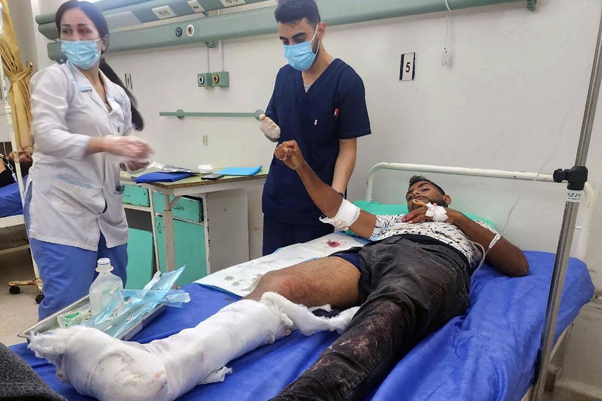 Syria says Israeli strike kills girl, wounds 10 civilians Syria says Israeli strike kills girl, wounds 10 civilians