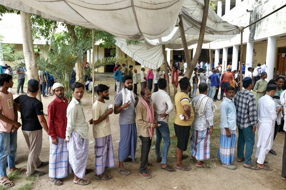 Dernier jour des élections générales en Inde, sous une chaleur étouffante