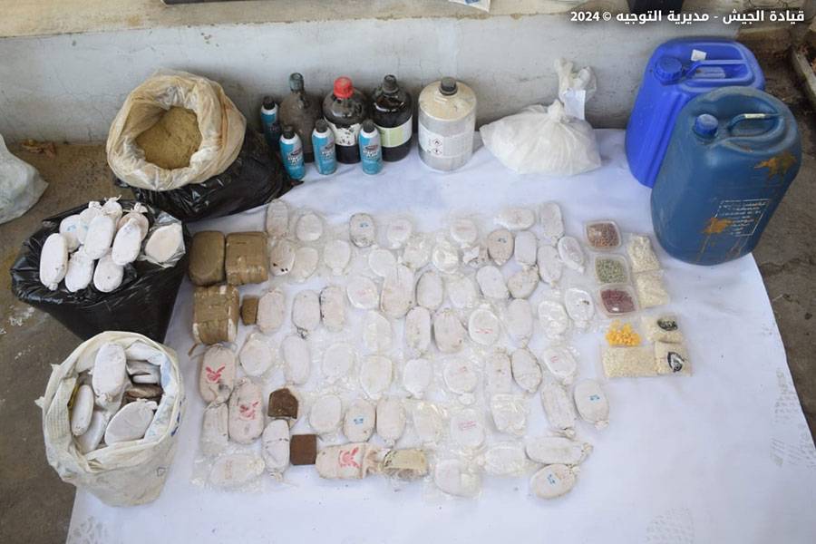 Des drogues et des armes saisies lors de perquisitions de l'armée à Baalbeck