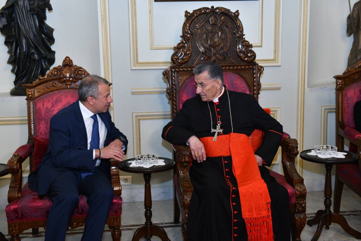 Depuis Bkerké, Bassil lance son initiative : Pour un président consensuel Depuis Bkerké, Bassil lance son initiative : Pour un président consensuel