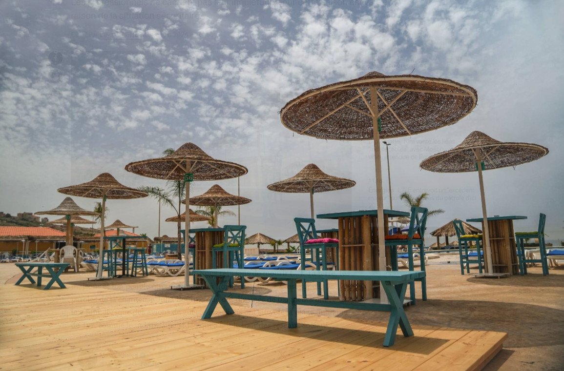 Under the threat of war, how much does it cost to go to the beach in Lebanon?