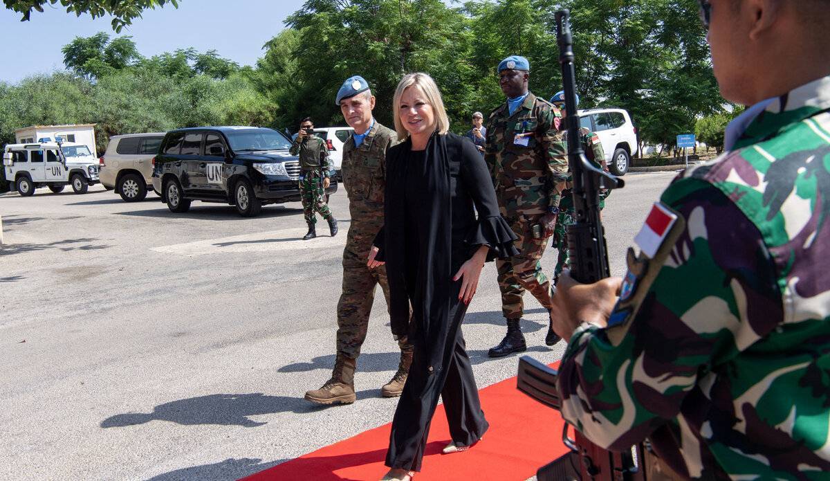 'There is no inevitability to the conflict,' says new UN Special Coordinator on visit to UNIFIL 'There is no inevitability to the conflict,' says new UN Special Coordinator on visit to UNIFIL