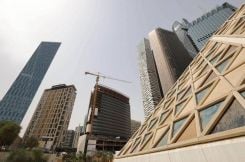 Le King Abdullah Financial District, un quartier d'affaires à Riyad qui abrite notamment le siège régional de Deloitte, géant britannique de la consultance. Photo AFP