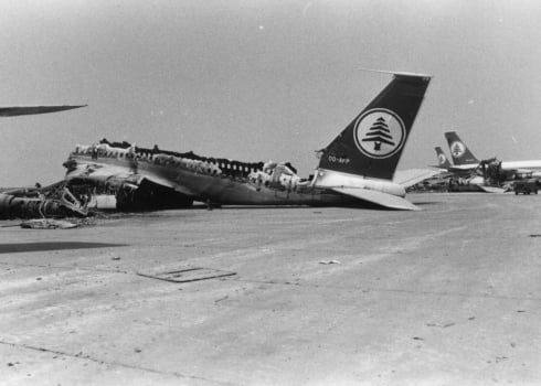 Quand l’Aéroport international de Beyrouth était la cible de frappes : plongée dans les archives
