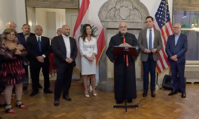 Levée de fonds au consulat du Liban à New York au profit des sœurs franciscaines de la Croix