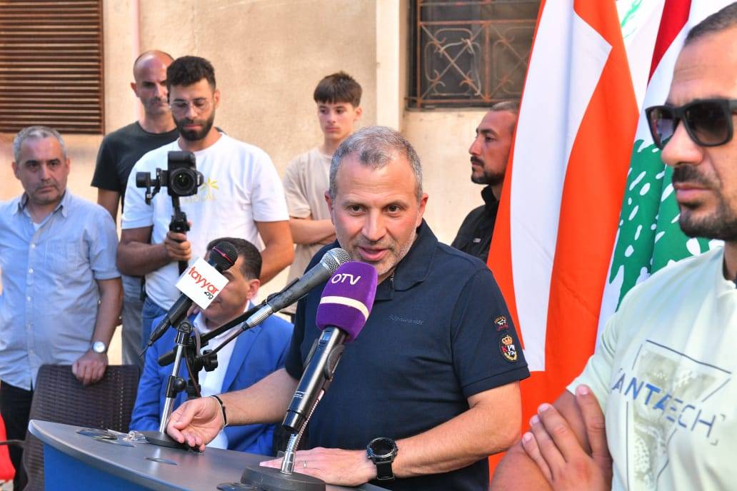 Au Akkar, Bassil se déclare « contre toute politique qui mène à la guerre »