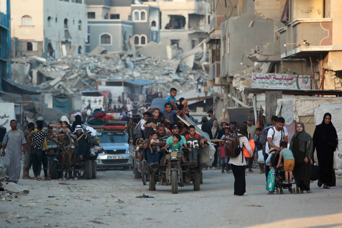 Israel strikes southern Gaza after ordering evacuations