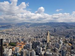 Vue sur Beyrouth. Photo G.B.