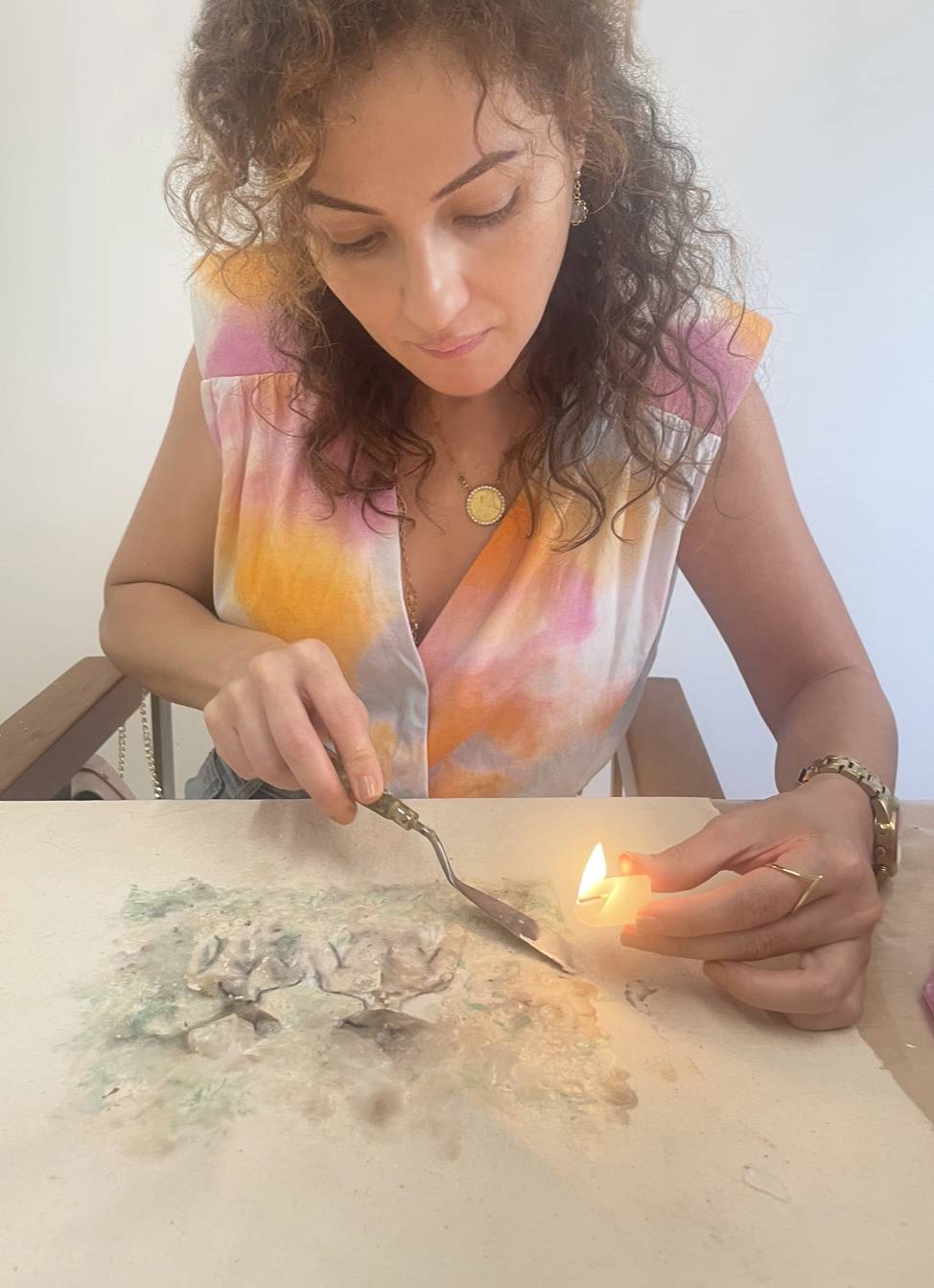 Dalia Baassiri, l'artiste qui joue avec les flammes
