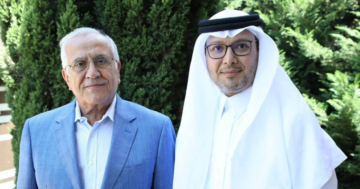 L'ambassadeur saoudien reçoit l'ancien président libanais Michel Sleiman
