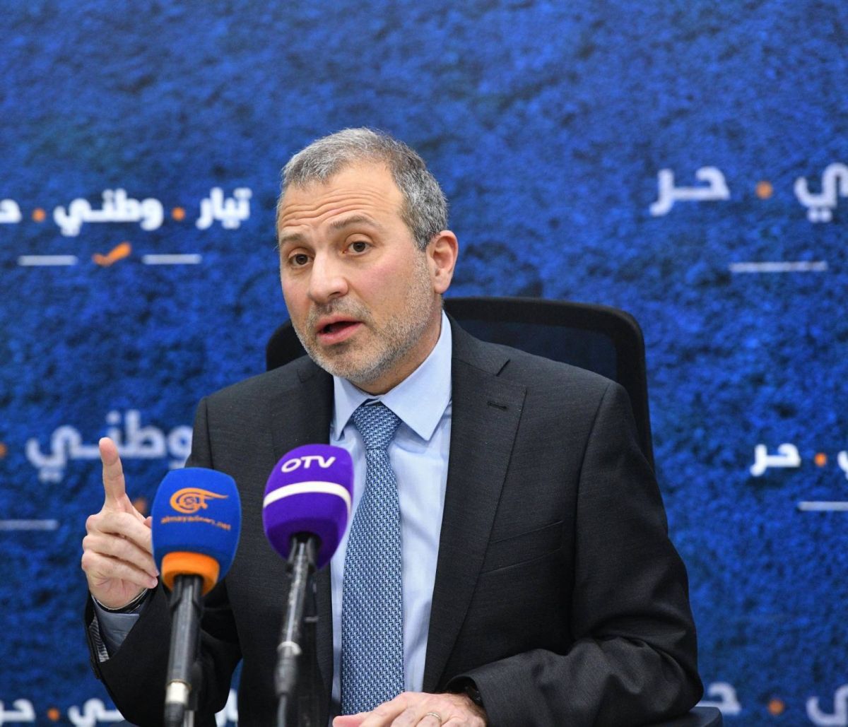 Bassil : Israël n'a pas pu vaincre le Hamas sur 340 km², ils ne pourront venir à bout du Liban sur 10.452 km² Bassil : Israël n'a pas pu vaincre le Hamas sur 340 km², ils ne pourront venir à bout du Liban sur 10.452 km²