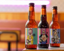 Les trois bières actuellement embouteillées par Malak Beer. Photo tirée du compte Instagram de Malak Beer