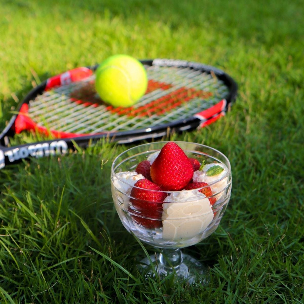 Pas de Grand Chelem à Wimbledon sans fraises à la crème