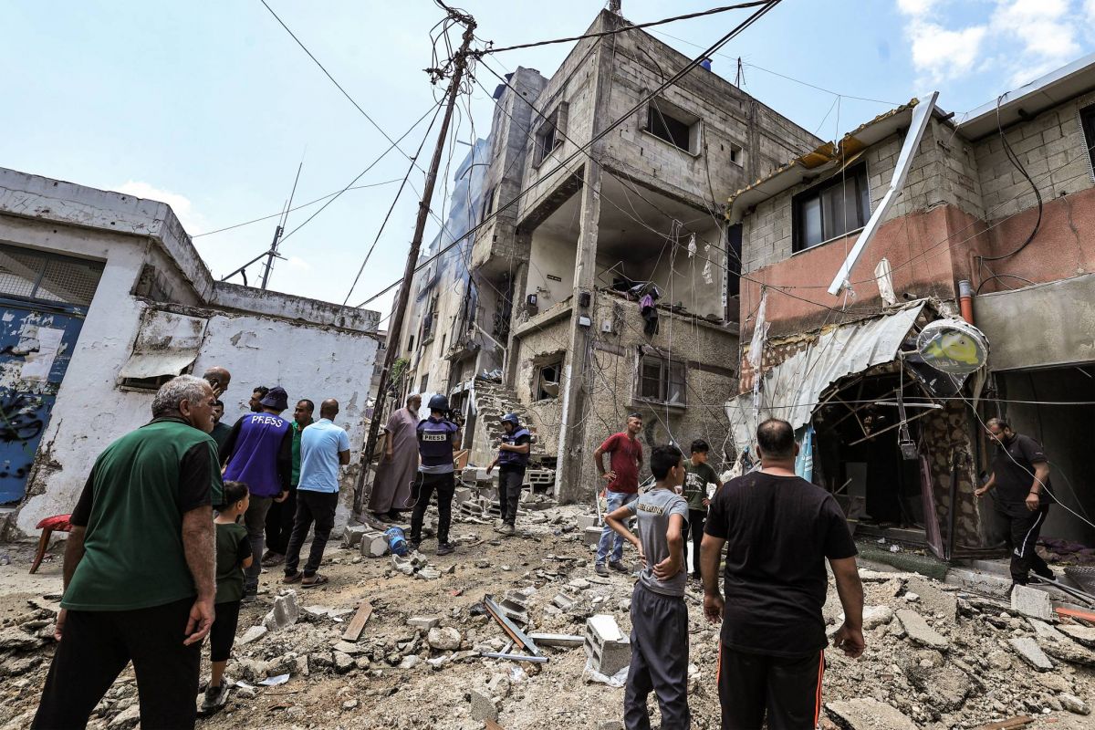 Palestinian Authority says four killed in Israeli strike in West Bank's Nur Shams camp