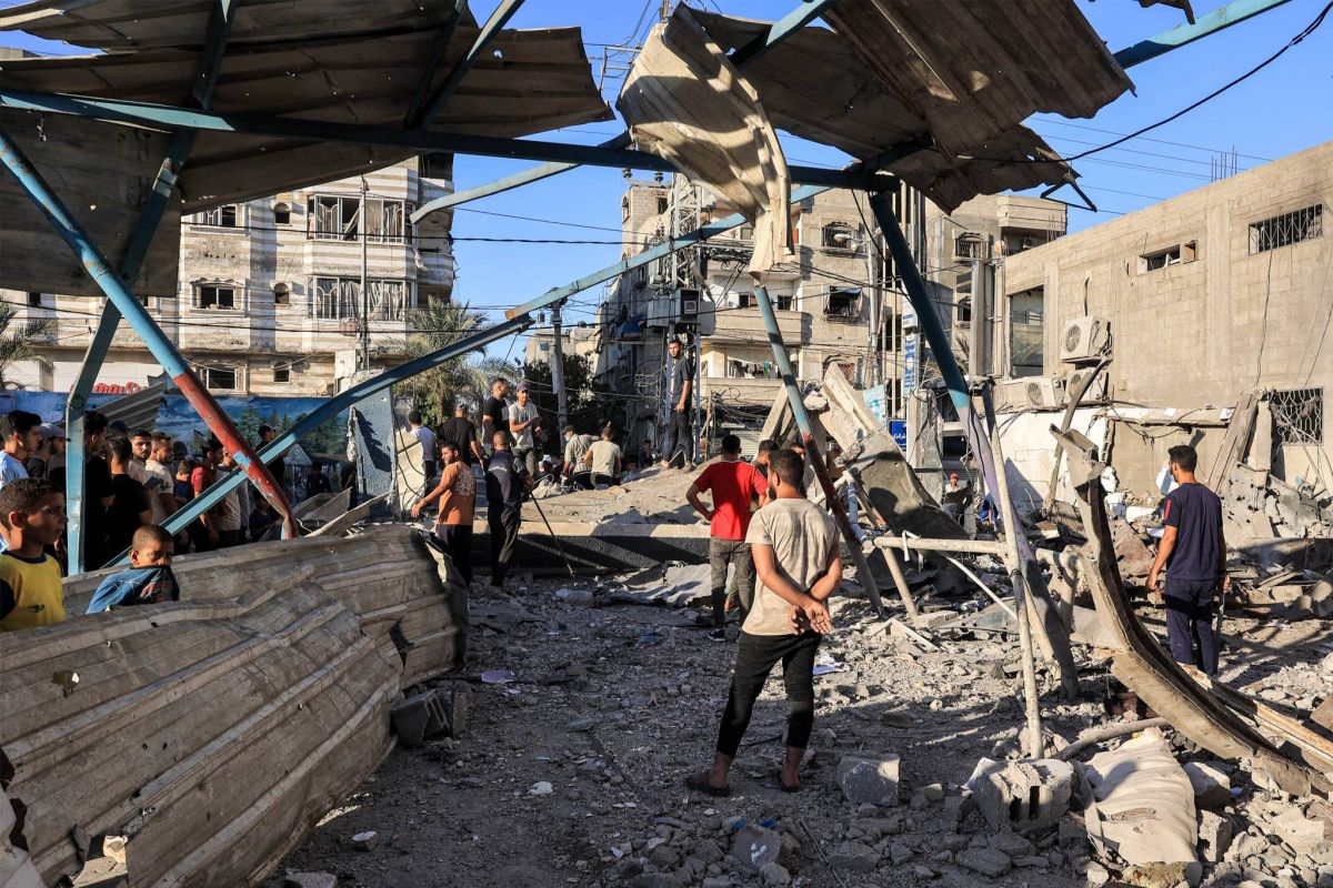 Israel says it struck 'terrorists' operating from Gaza school Israel says it struck 'terrorists' operating from Gaza school