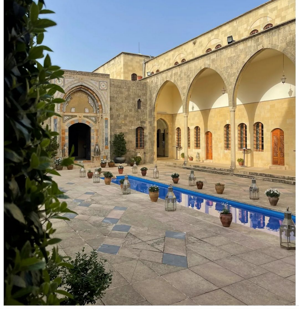 Le palais Mir Amin, un hymne à l'architecture libanaise et ottomane Le palais Mir Amin, un hymne à l'architecture libanaise et ottomane