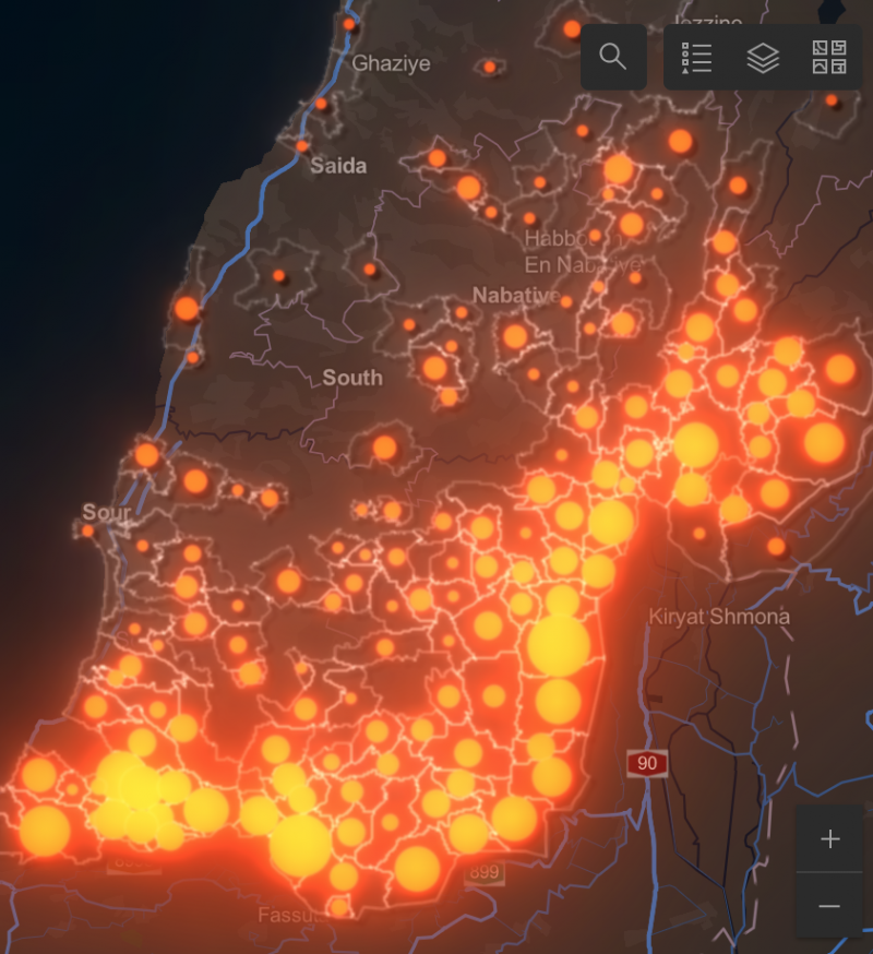 Israël continue de cibler « délibérément » l'environnement au Liban , selon des experts