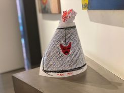 An artwork by one of the participants. (Credit: Marguerita Sejaan/L'Orient Today)