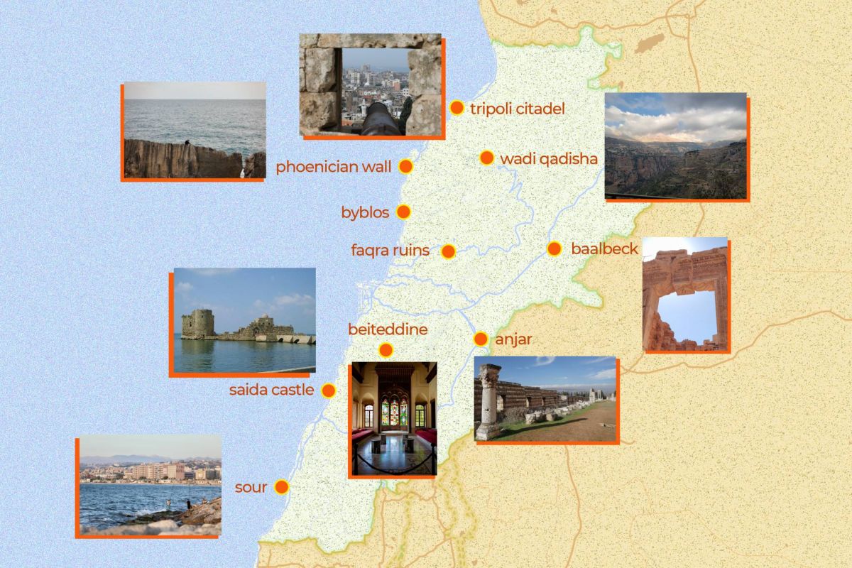 From Saïda to Akkar, historical sites to (re)discover in Lebanon From Saïda to Akkar, historical sites to (re)discover in Lebanon