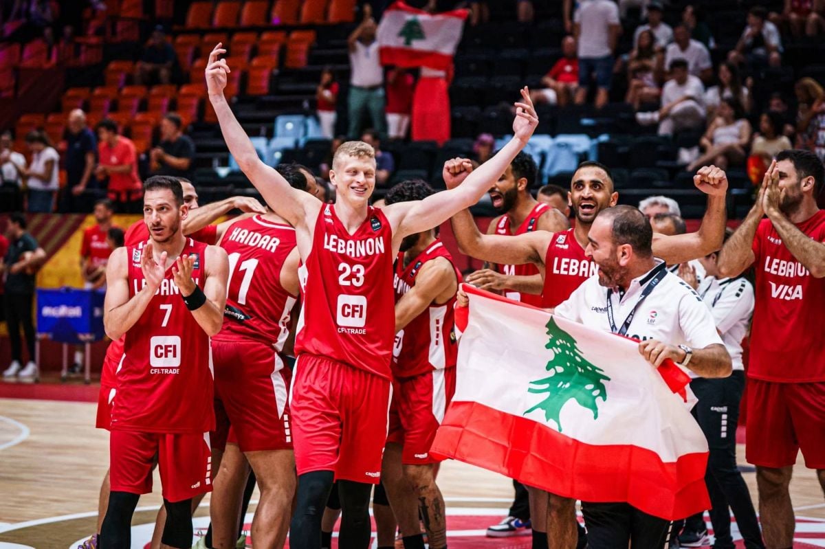 Vainqueur de l'Angola, le Liban peut toujours rêver des Jeux de Paris Vainqueur de l'Angola, le Liban peut toujours rêver des Jeux de Paris