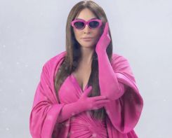 Elissa lors d'une séance photo pour la pochette de son dernier album. Photo Eli Rezkallah