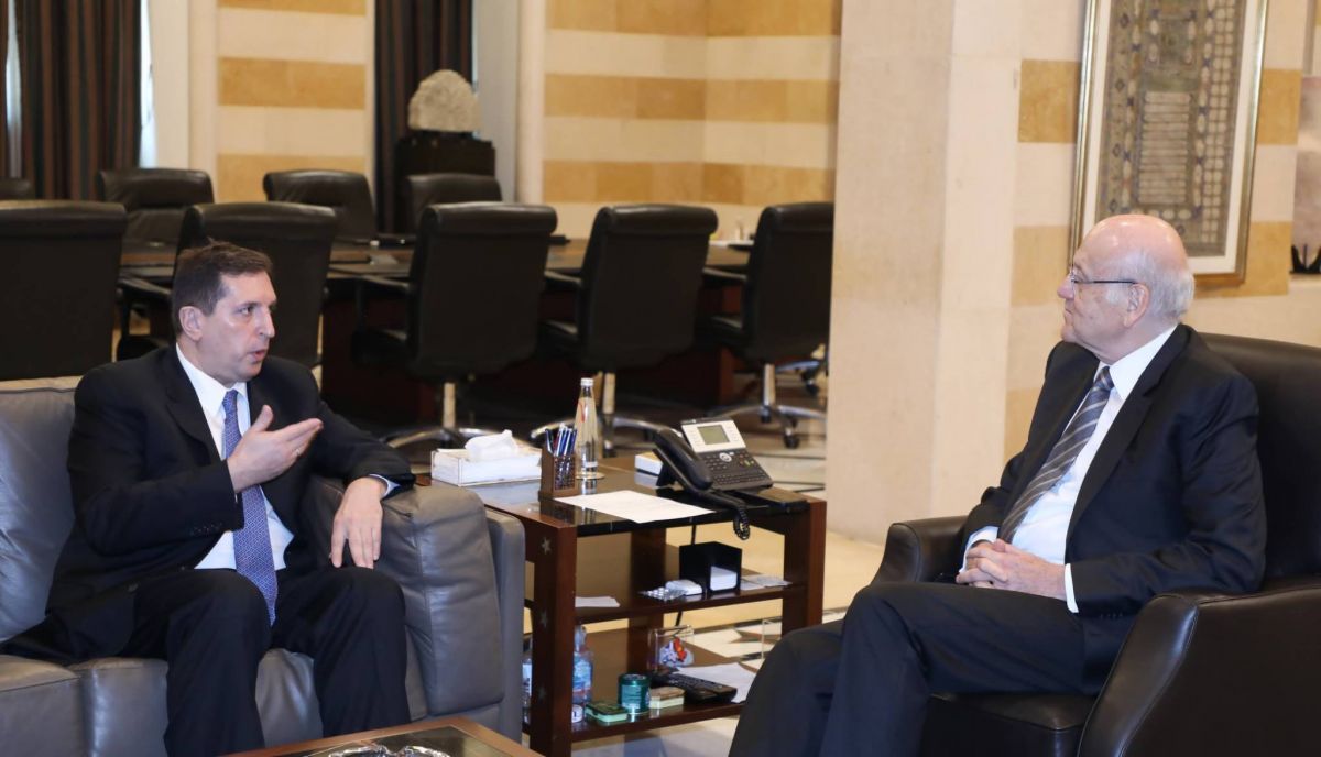 Visite de l'envoyé spécial russe Vladimir Safronkov au Liban