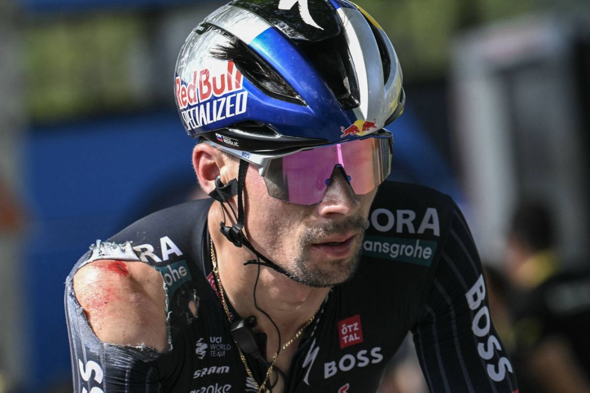 Tour de France : Primoz Roglic, ou quand le sort s'acharne