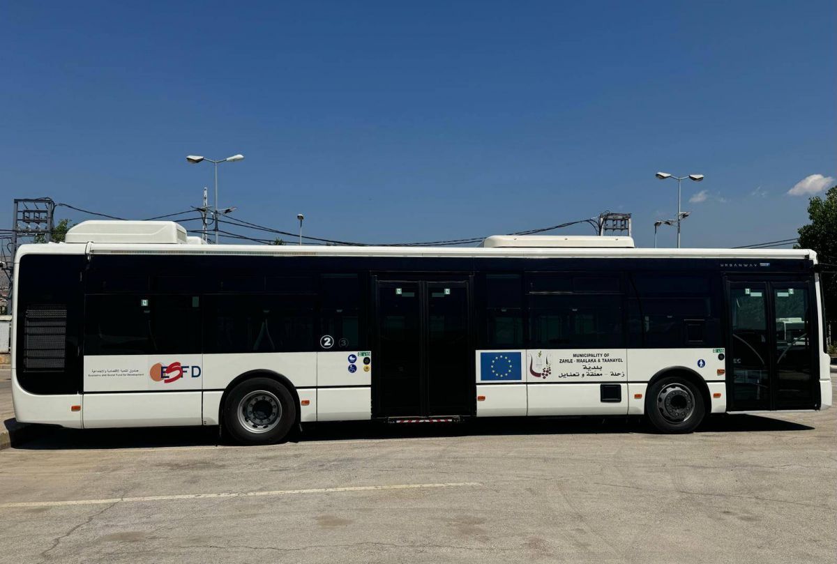 Zahle becomes first Lebanese city to launch trial hybrid city buses Zahle becomes first Lebanese city to launch trial hybrid city buses
