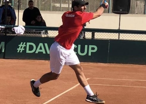 Benjamin Hassan offre au tennis libanais sa première victoire olympique face à Eubanks