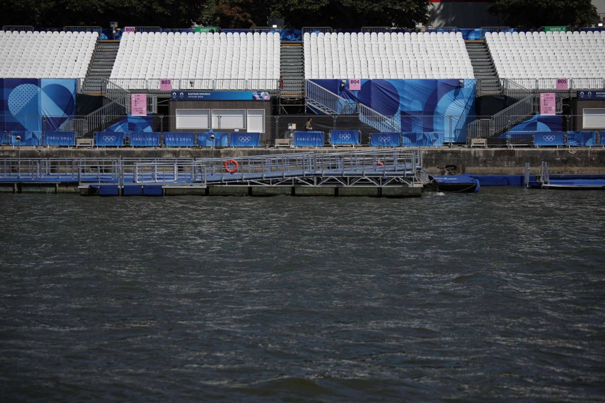 La Seine est polluée : le premier entraînement de triathlon annulé