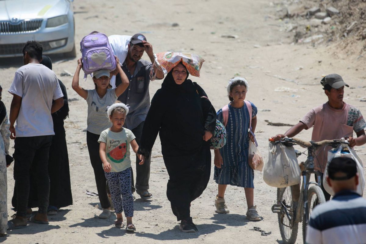 Israel orders new Gaza evacuations as Netanyahu heads for Washington Israel orders new Gaza evacuations as Netanyahu heads for Washington