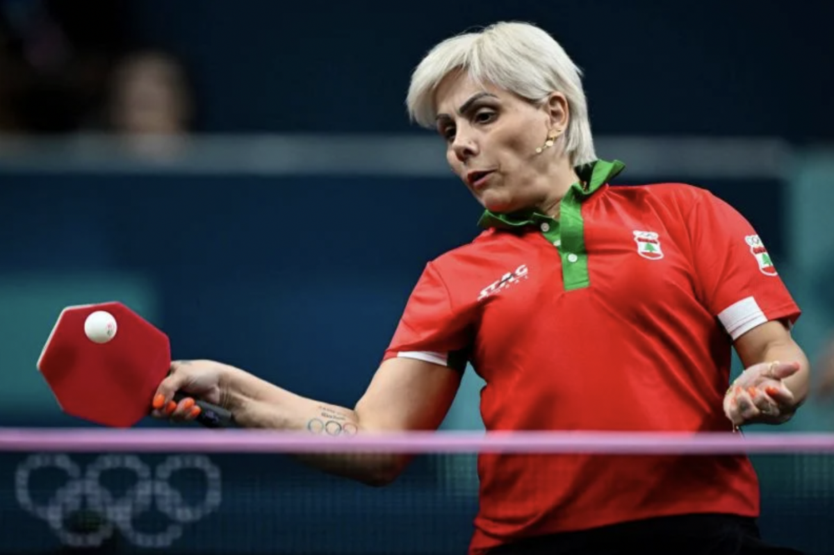 Ping-pong: Mariana Sahakian wins her first round against Chile's Tania Zeng Ping-pong: Mariana Sahakian wins her first round against Chile's Tania Zeng