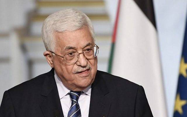 Le président palestinien condamne le 