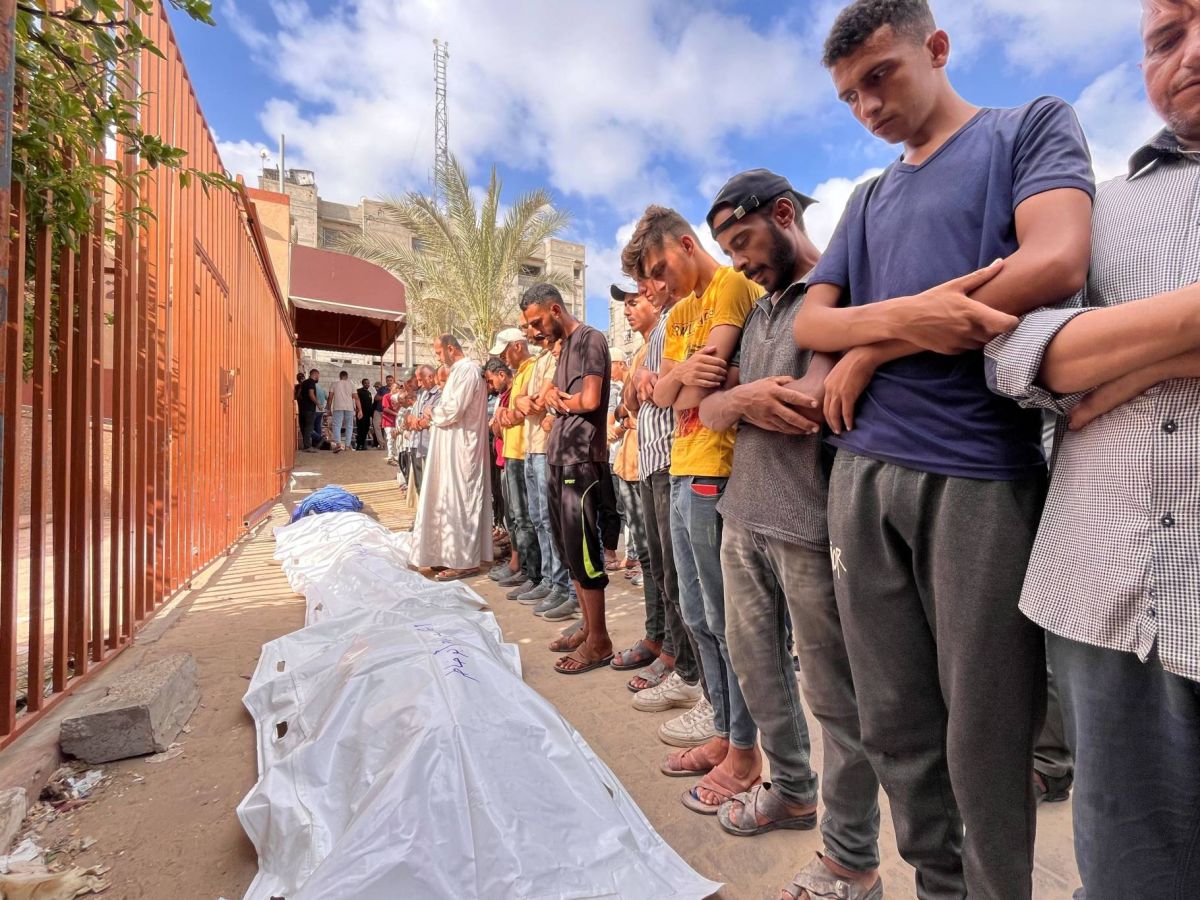 Gazans are still being 'butchered like sheep as the world looks elsewhere' Gazans are still being 'butchered like sheep as the world looks elsewhere'
