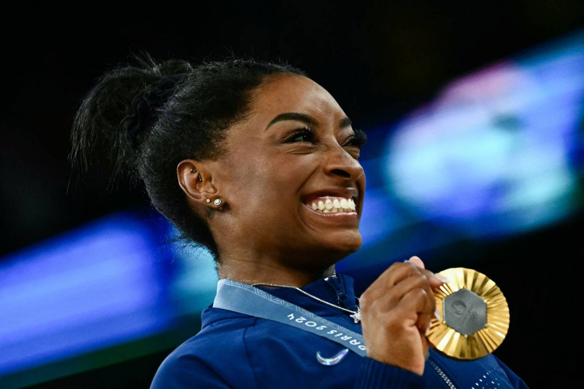 Simone Biles, gymnaste en or et influenceuse « positive »